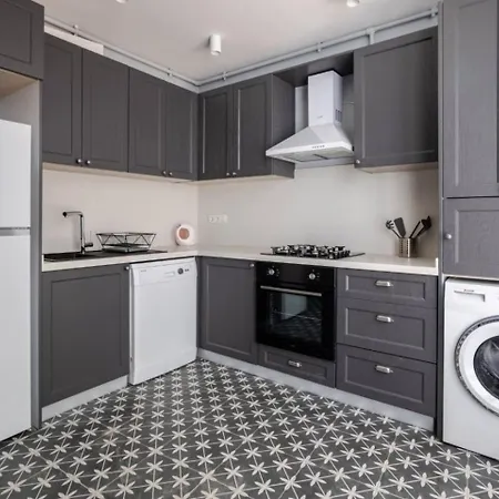 Amazing Luxury Duplex High Ceiling Patio! #403 * 이스탄불